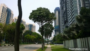 Alexandra Road on the way to Alex Residences
