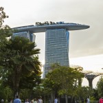 Gardens by the Bay, Singapore, at sunset