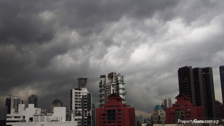 Vivid despite cloudy skies