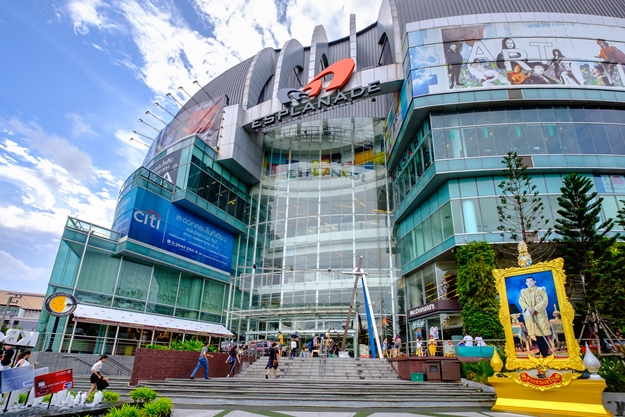 Bangkok, Thailand - June 9, 2017: Esplanade shopping mall in Bangkok. Bangkok is the capital and most populous city of Thailand.