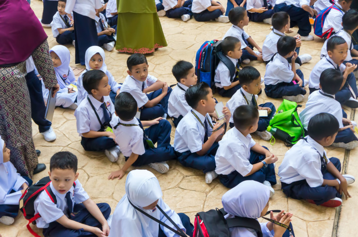 Malaysian School kids