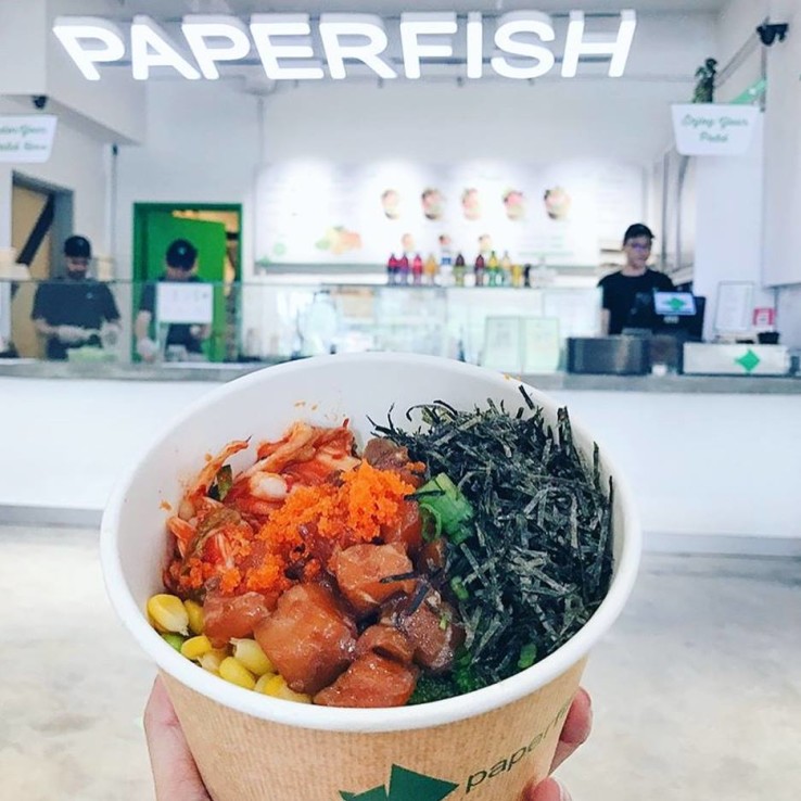 Poké Bowl at Paperfish