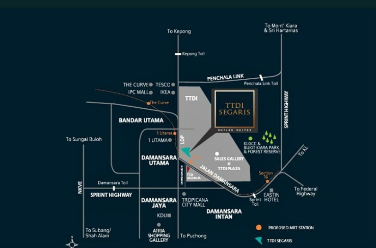 TTDI Segaris Duplex Suites, Taman Tun Dr. Ismail