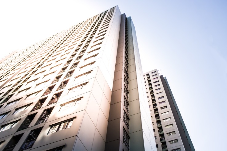 The high rise condominium is the residence of the Bangna population in Bangkok, Thailand. à¸à¸­à¸à¹à¸ à¸à¸²à¸à¸à¸²