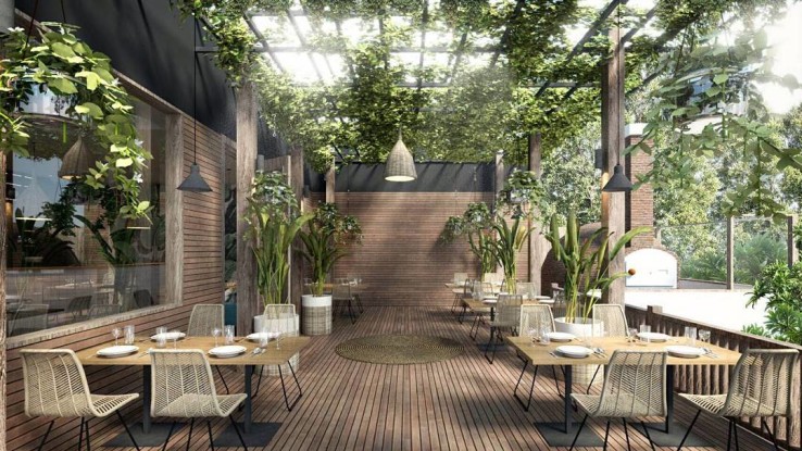 Konsep tempat nongkrong yang nyaman dan khas rumahan diusung Veranda Cafe (Instagram @verandacafebali)