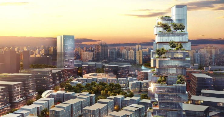 Wilayah Serpong sendiri awalnya dikenal karena kehadiran perumahan eksklusif atau kota mandiri BSD City. (bsd-city.com)