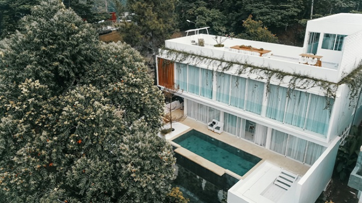 Villa di Bandung: Buttonscarves Villa, Cantik dan Mewah