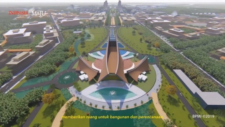 Pemerintah telah memperkirakan anggaran yang dibutuhkan untuk pemindahan ibu kota baru. (CNBC/Kementerian PUPR)