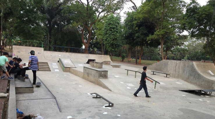 7. Skatepark Jakarta: Green Skatepark