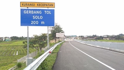 Baik Tol Semarang - Solo maupun Solo - Ngawi memiliki beberapa gerbang tol. (Foto: auto2000.co.id)