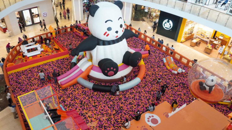 The Park Mall sering menggelar event-event menarik sehingga mampu mengundang pengunjung. (Foto: kanimals.id)