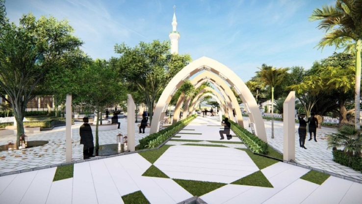 Arsitektur Masjid Agung Surabaya Al Akbar