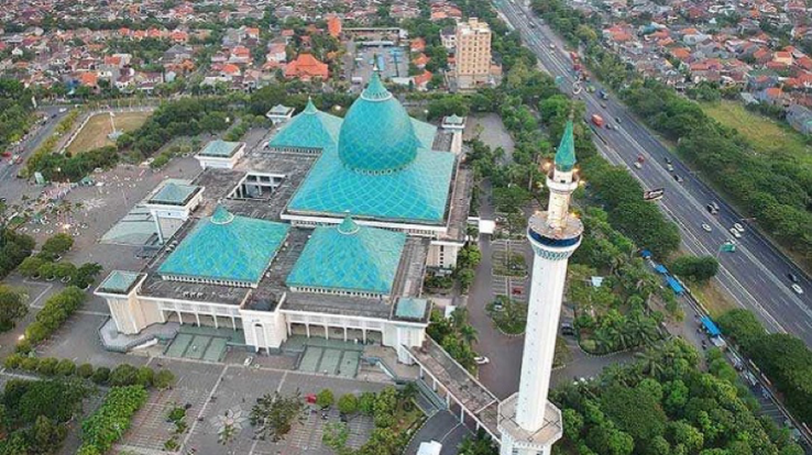 Lokasi Masjid Agung Surabaya Al Akbar