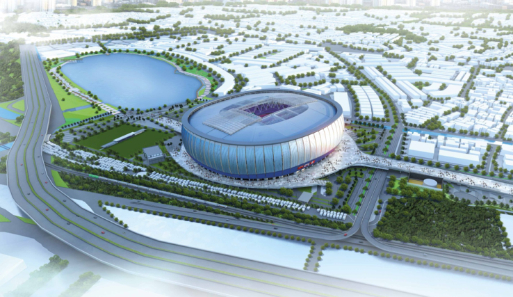 Desain Jakarta International Stadium (Stadion JIS)