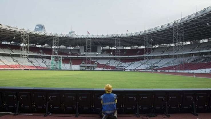 Kini Stadion Utama Gelora Bung Karno memiliki fasilitas modern. (Foto: kompas.com)