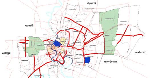 Bangkok city plan
