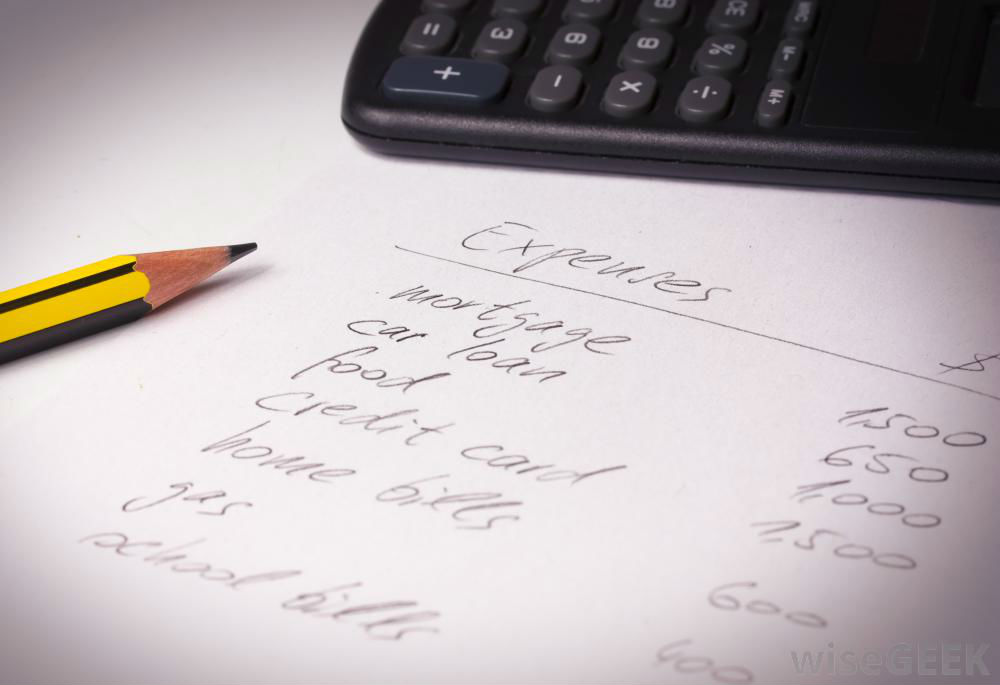 household expenses
