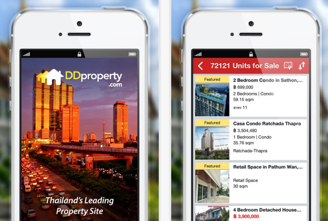 DDproperty mobile app screenshot