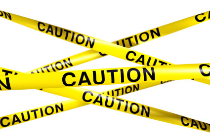 caution sign