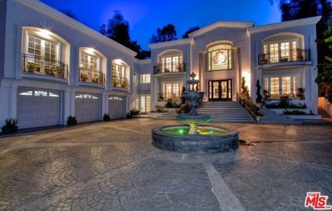 P Diddy beverly hills mansion
