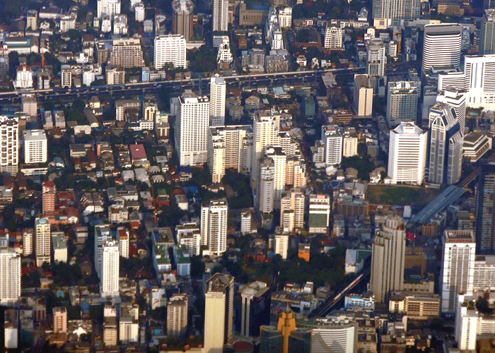 Bangkok from the air