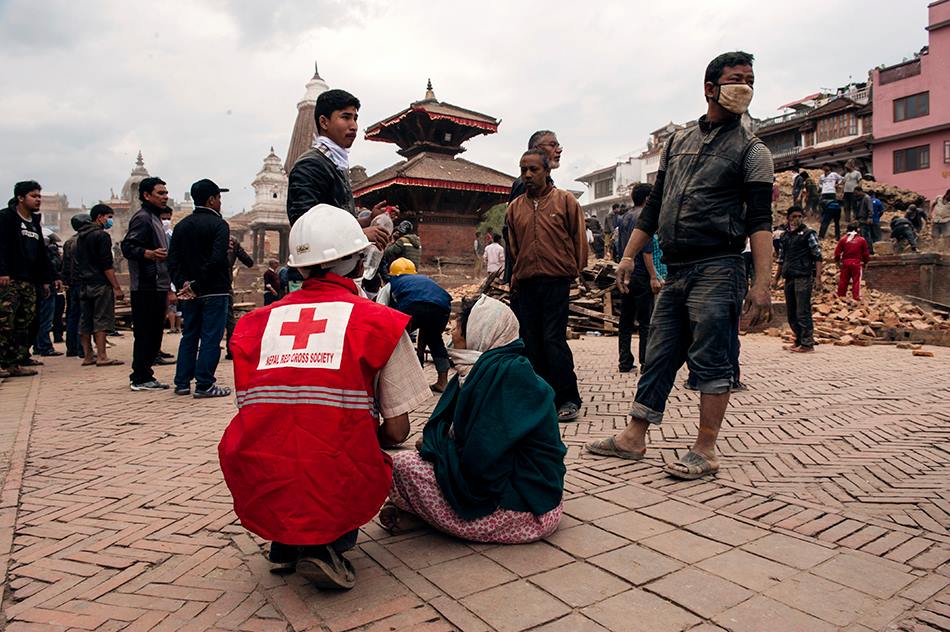 Red Cross - pray for Nepal