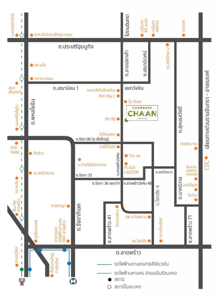 Chambers CHAAN Map