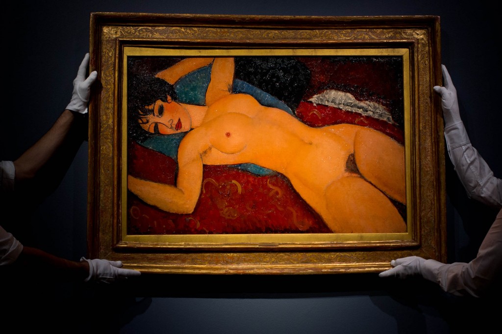 'Nu couche' by Amedeo Modigliani 