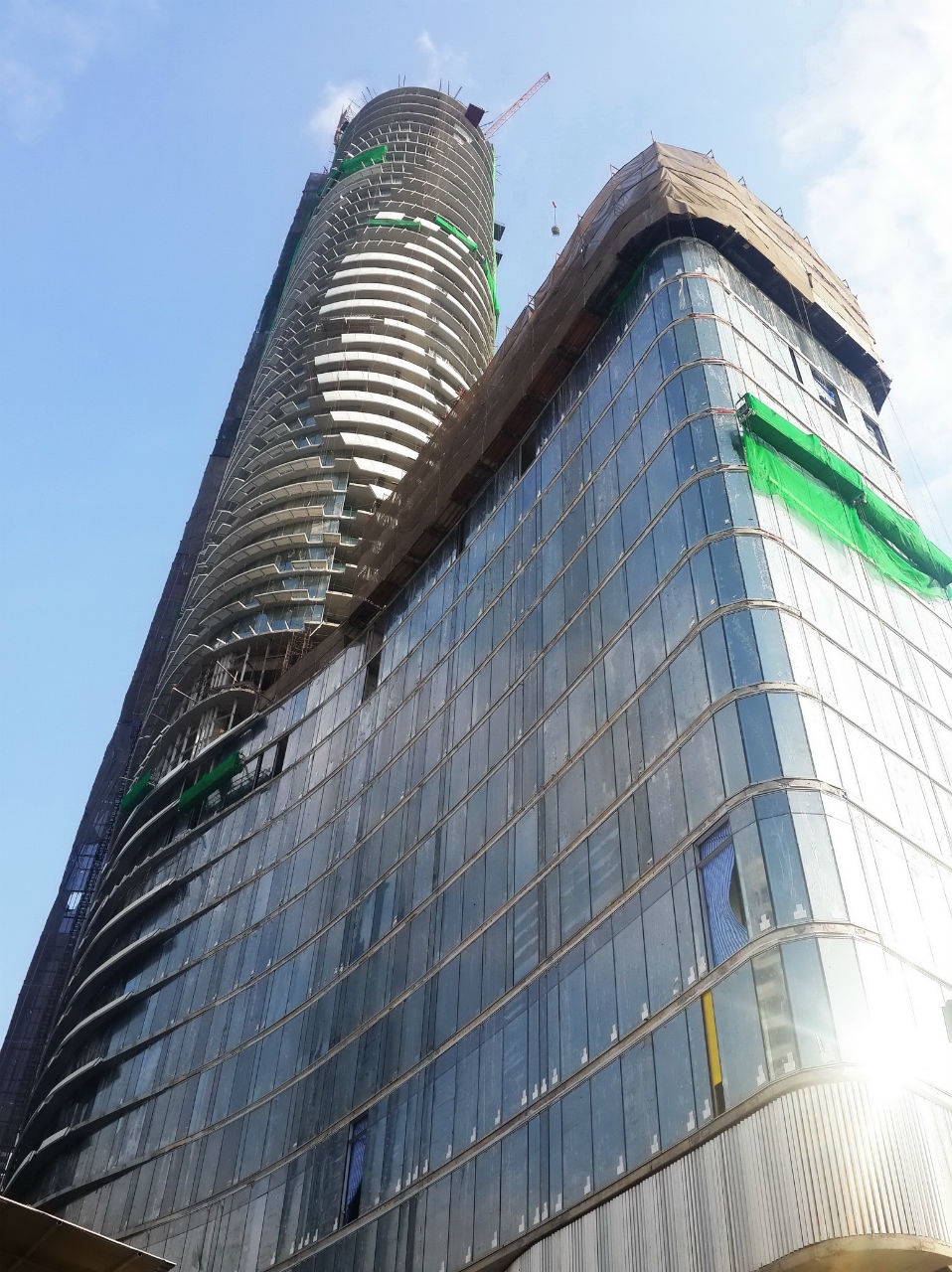 Magnolias Ratchadamri Boulevard_Building Progress