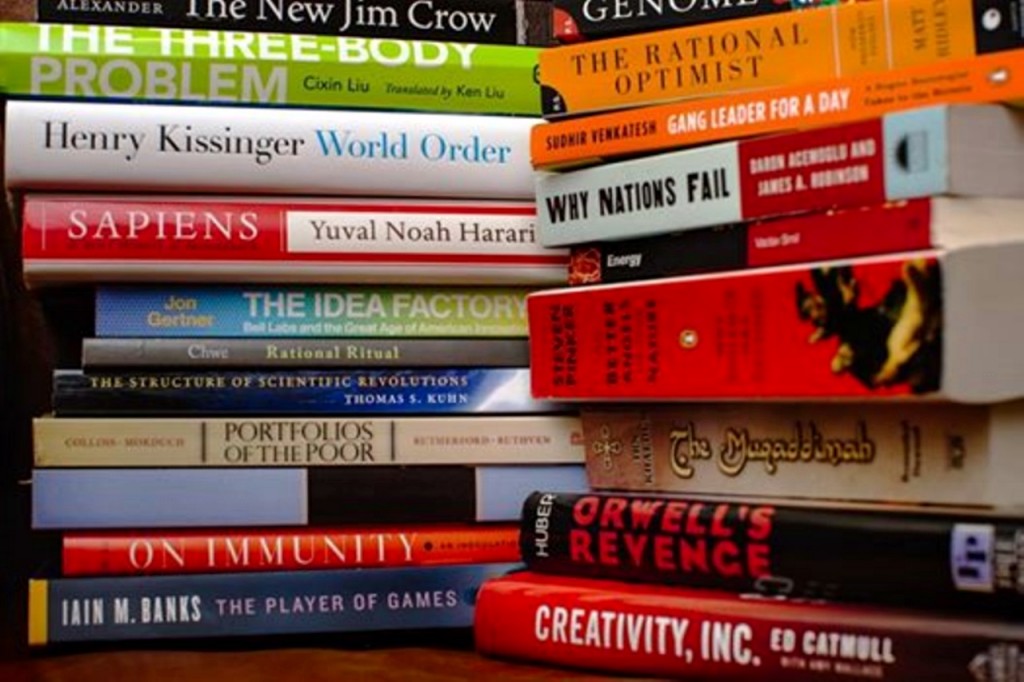 หนังสือที่มาร์คอ่าน