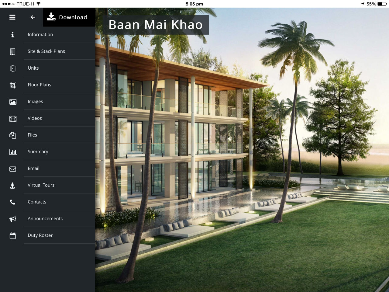 ePropertyTrack for Sansiri