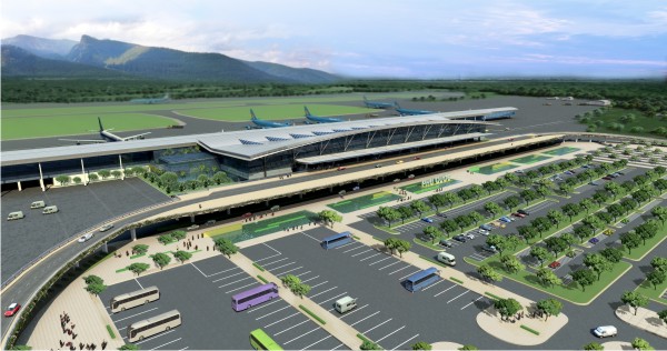 Quang Ninh Airport in Vietnam