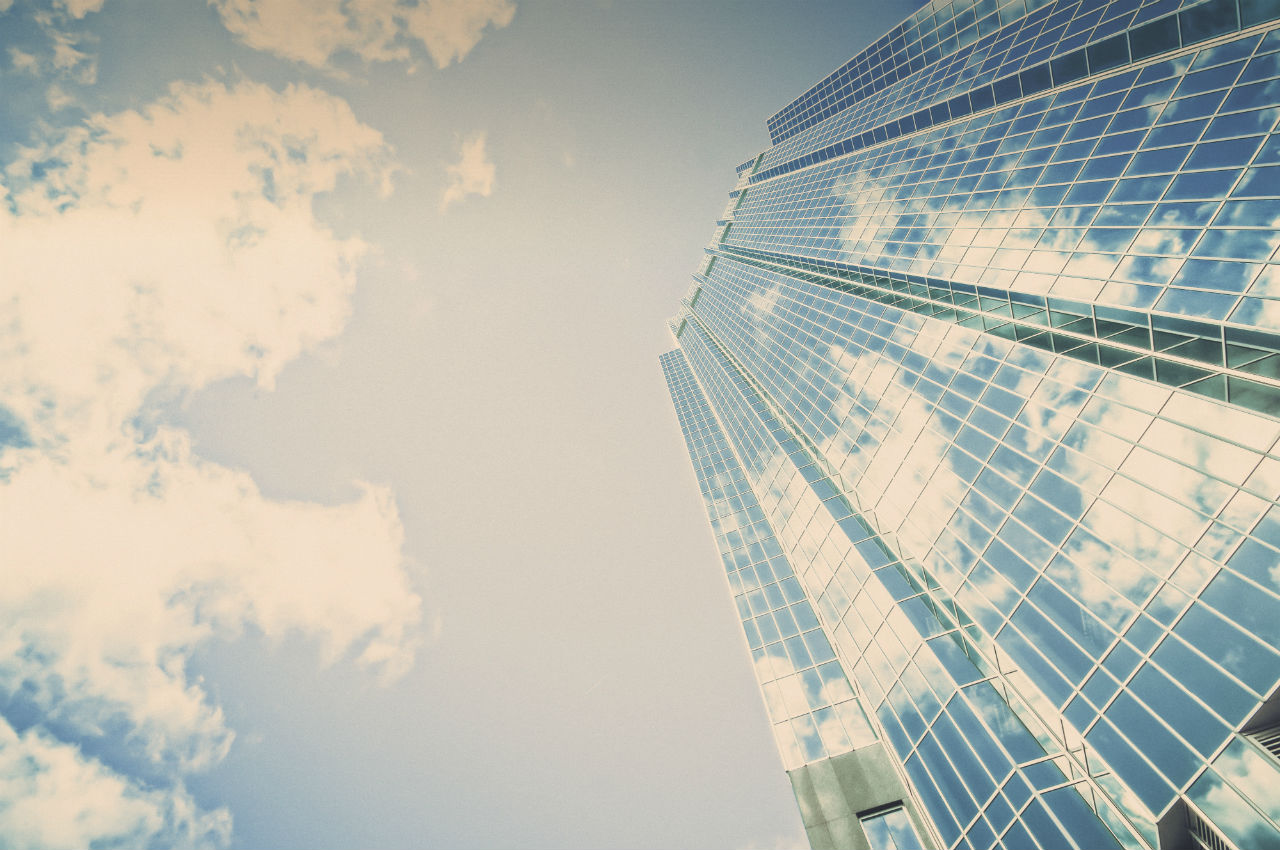 high rise building