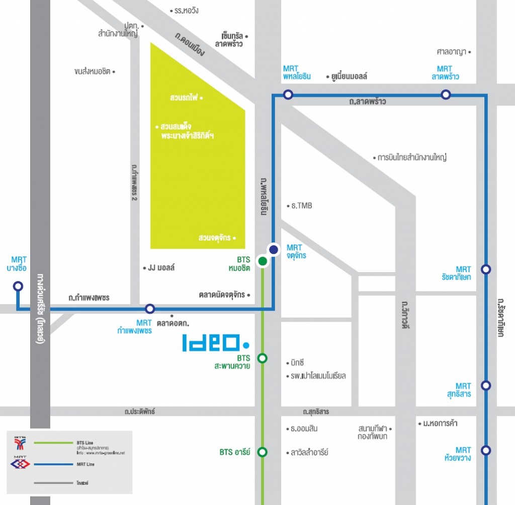 Ideo Phahol-Chatuchak_Map