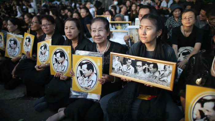 Thailand in grieve