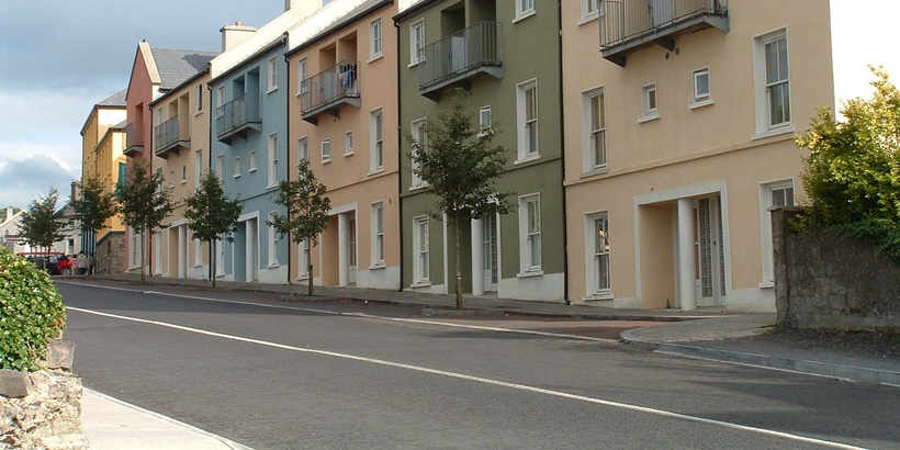 Modern Rowhouses in Ireland