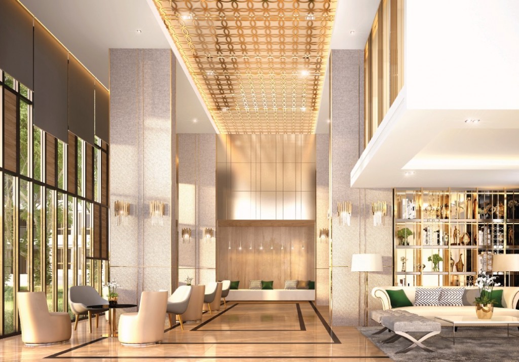 PF_Metro Luxe Phahol-Sutthisan Rose Gold_lobby