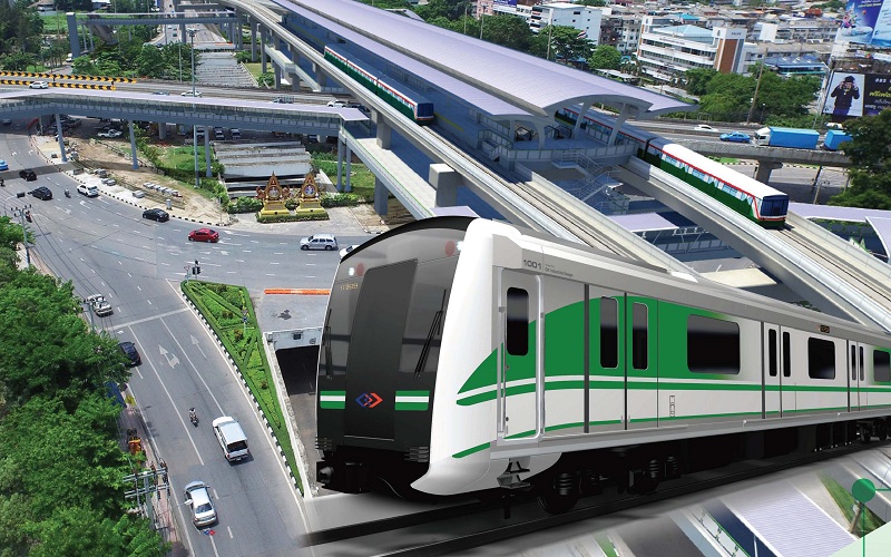 green line