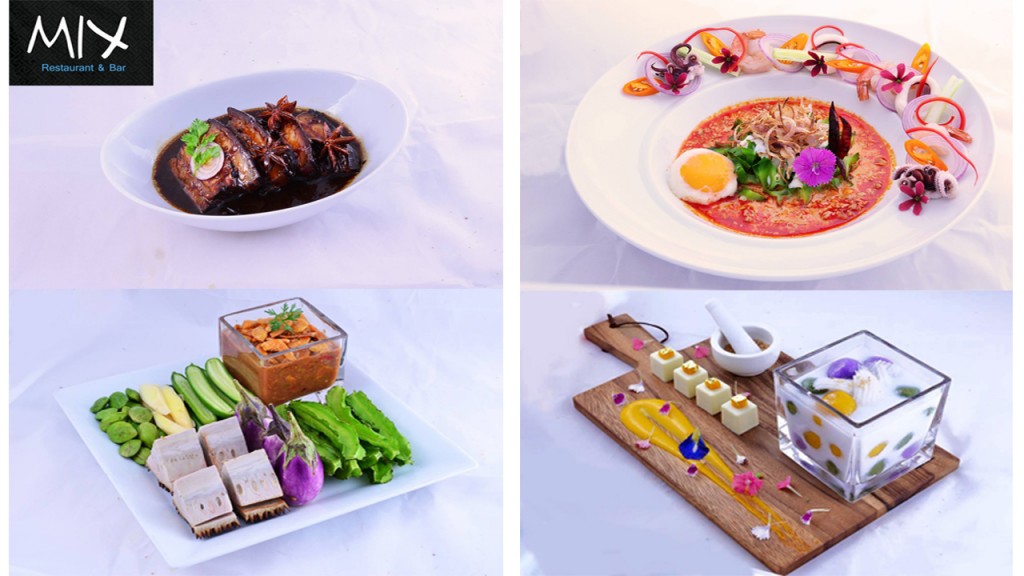 Mix Restaurant & Bar ร้านอาหารไทยตกแต่งสไตล์โมเดิร์นกึ่งคลาสสิก