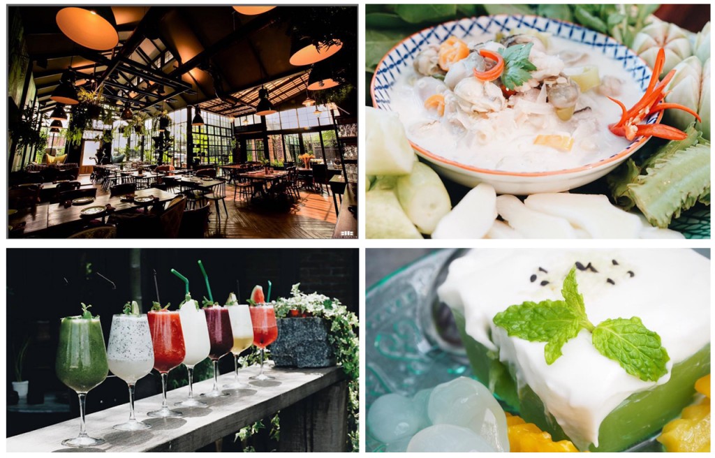 ร้านอาหารไทยขึ้นชื่อจนเกิดกระแสปากต่อปากในย่านนาคนิวาสคือ ร้านเขียวไข่กา และ Artisan Café 