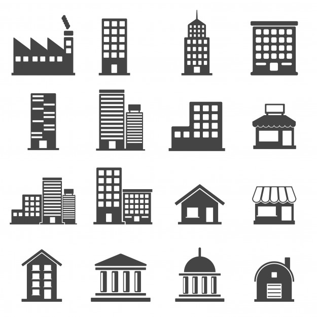 53594825 - building icons . vector illustration