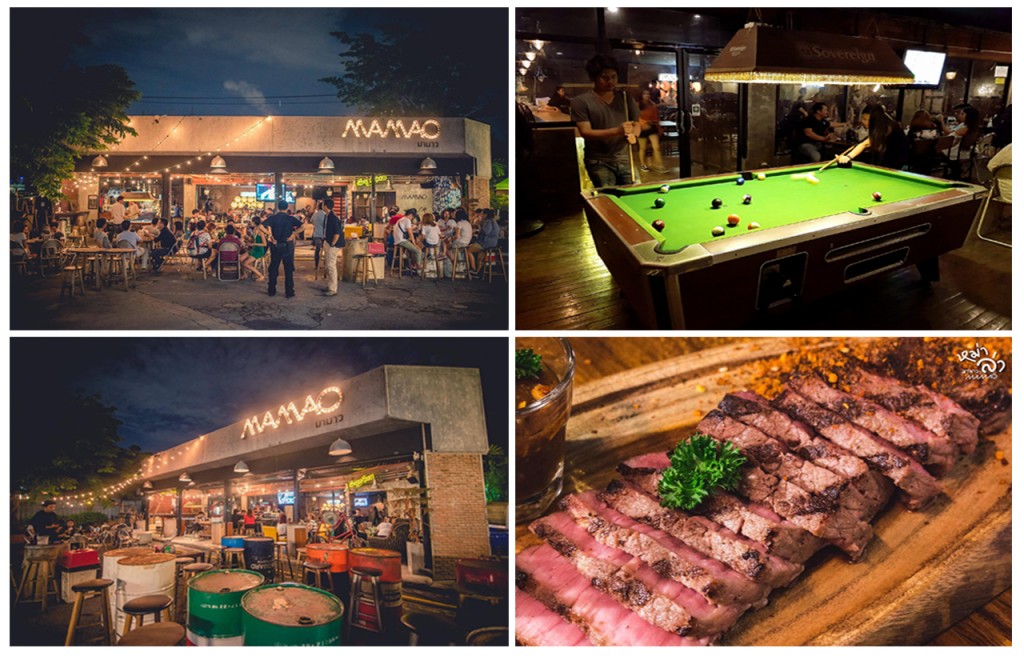 Mamao Bar ร้านอาหารกึ่งผับที่ชวนไปสังสรรค์ตั้งแต่ชื่อร้าน 