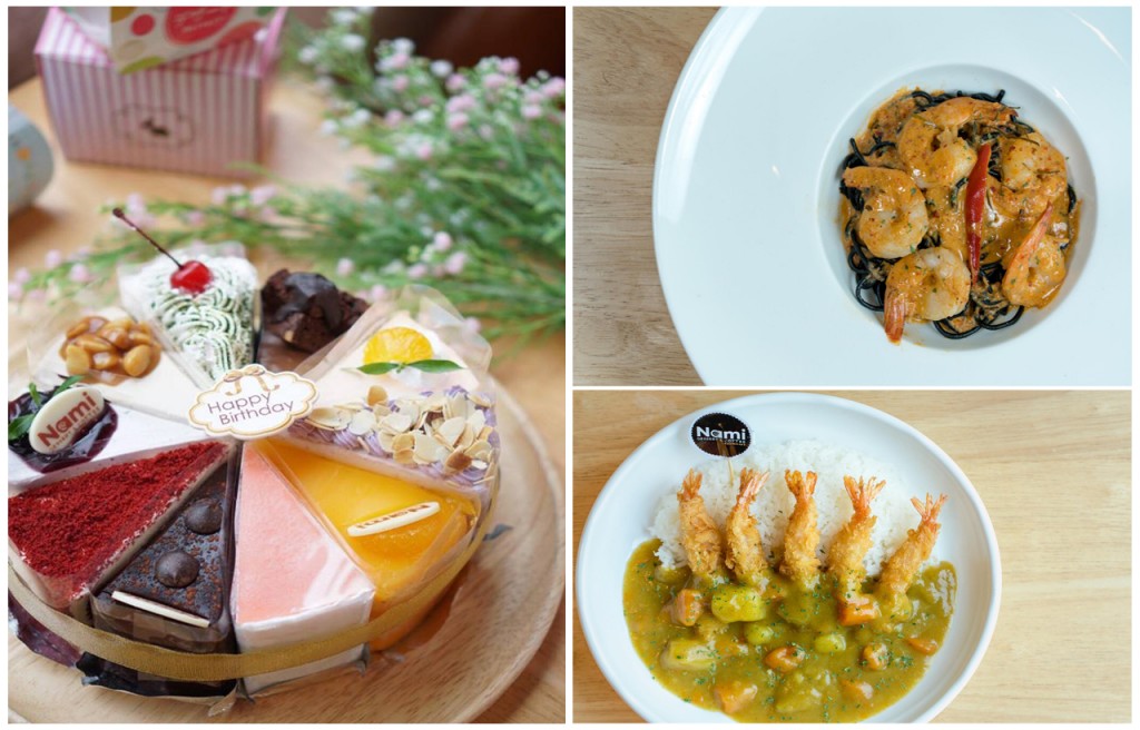 Nami dessert & coffee ร้านคาเฟ่ที่มีเมนูให้เลือกหลากหลาย 