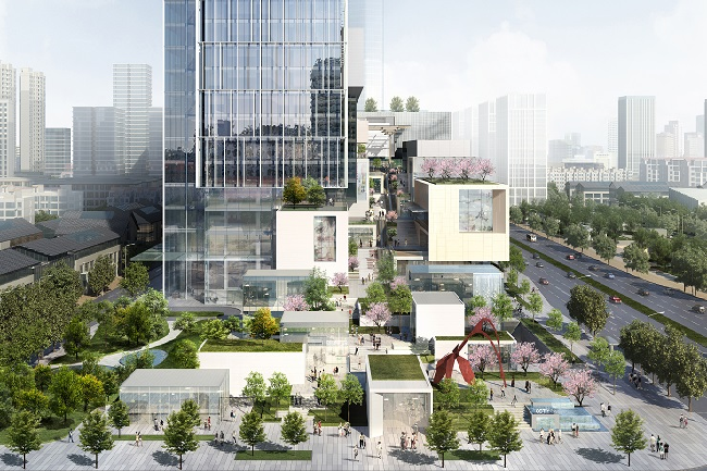 Vertical communities such as OXIC in China’s Xi’an 'create synergy between different uses and foster dynamic neighbourhoods'