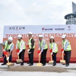 Eupe Celebrates Reaching Top Of Novum Construction