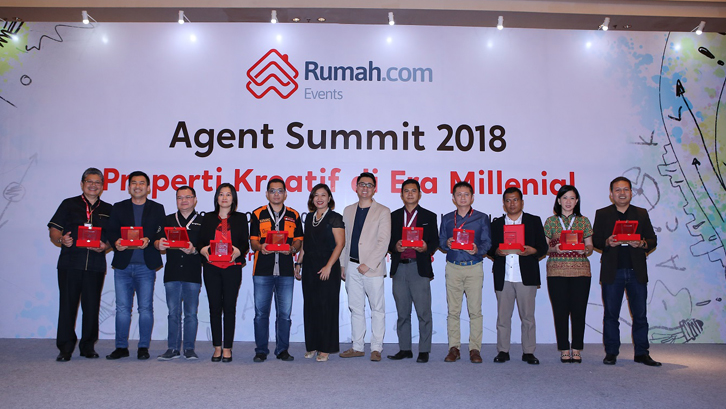 20 Penghargaan Disabet Agen Properti Berkualitas Dalam Rumah Com Agent Summit 2018 Info Agen Rumah Com