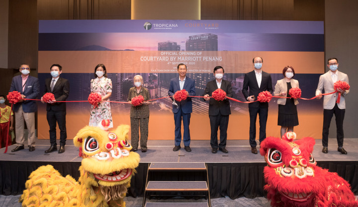 TROPICANA TEAMS UP WITH MARRIOTT INTERNATIONAL TO LAUNCH COURTYARD BY MARRIOTT IN PENANG