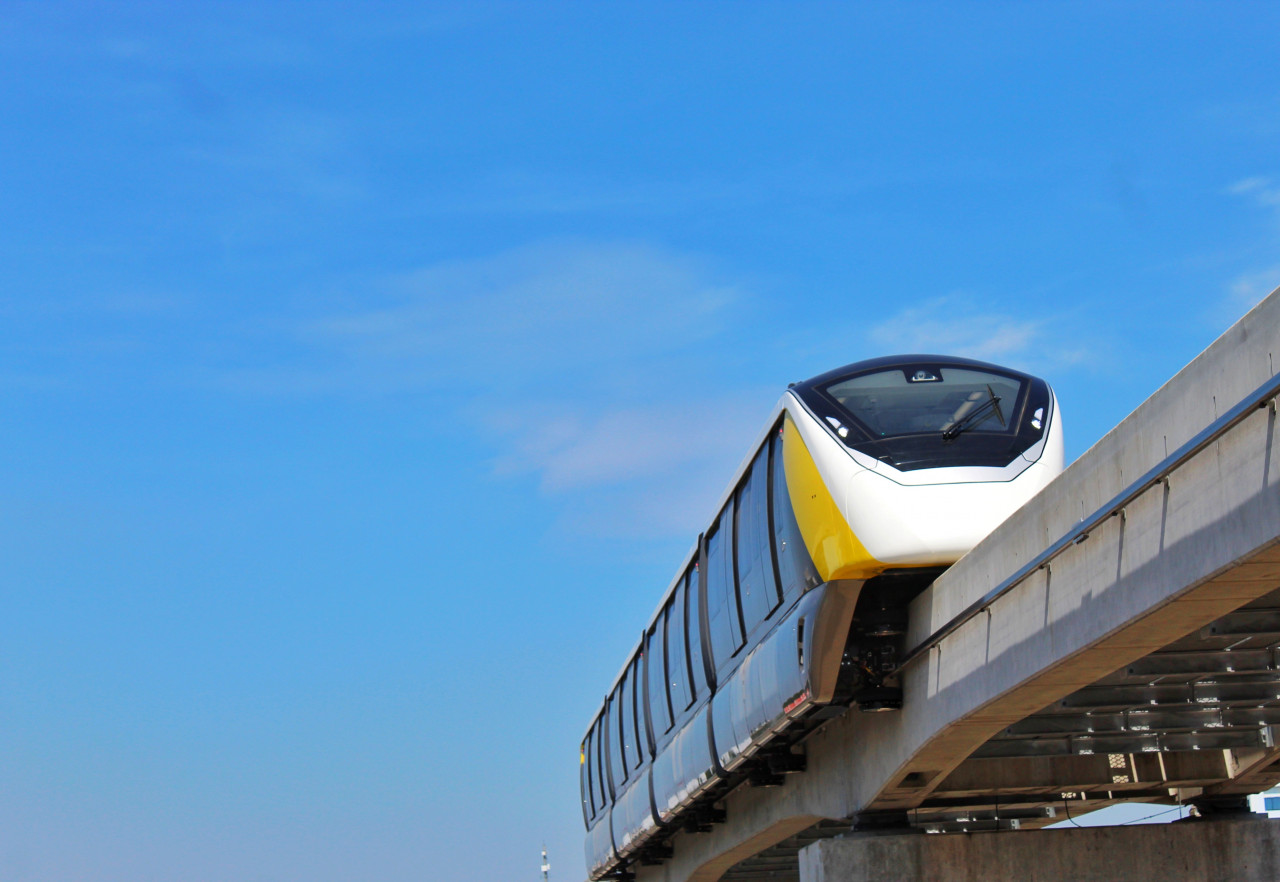 คืบหน้ารถไฟฟ้าสายใหม่ ชมพู-เหลือง เปิดใช้ปีนี้