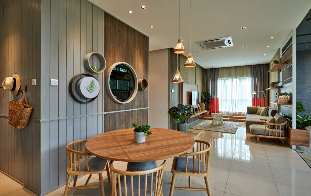 Interior of LBS Skylake Residence in Puchong