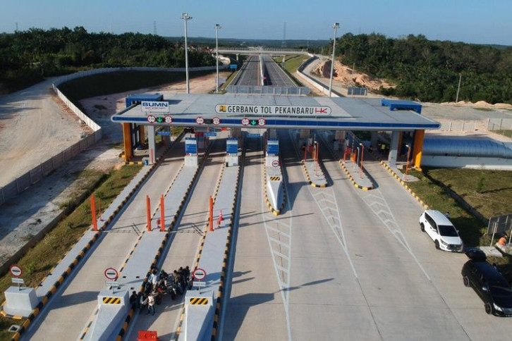 Tol Pekanbaru-Bangkinang Diresmikan, Pangkas Waktu Tempuh Dari 1,5 Jam Jadi 30 Menit